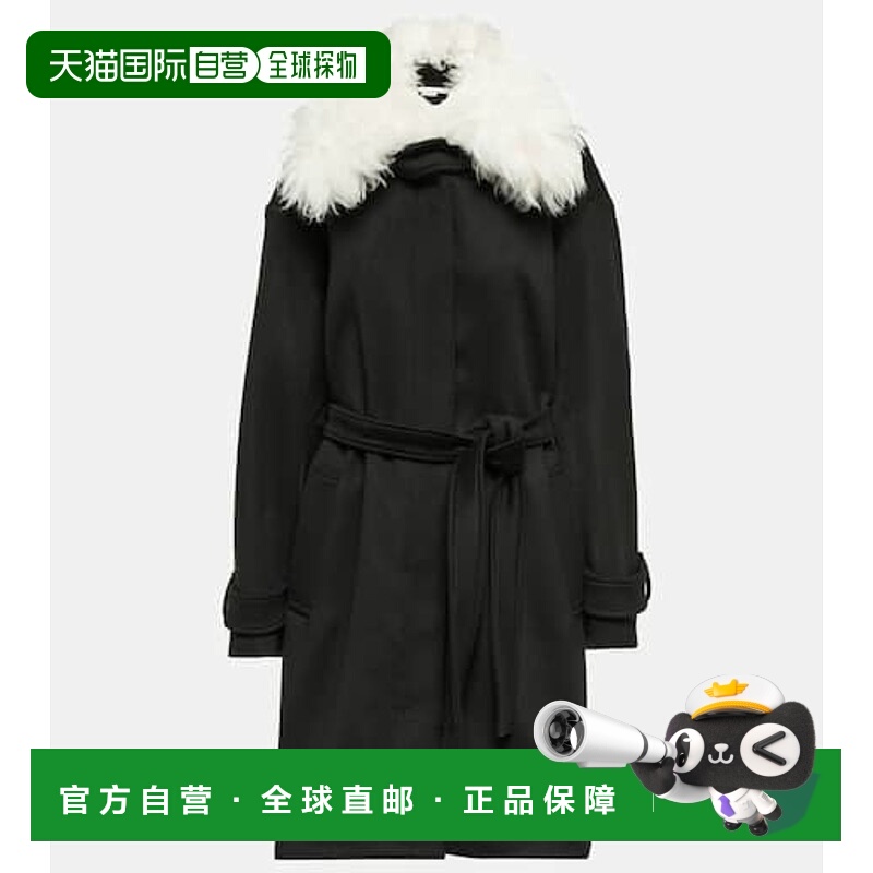 香港直邮Stella Mccartney 斯特拉 麦卡特尼 女士 FFF 羊毛大衣 0