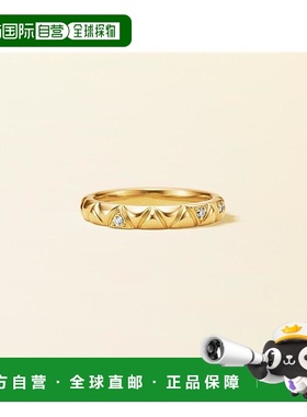 日本直邮日潮 cofl by ４℃银色戒指312514141501叠戴钻石黄金