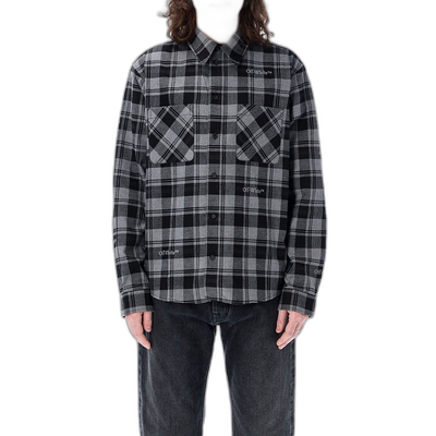 香港直邮OFF-WHITE 男士衬衫 AW2024男装 OMGE030C99FAB0010800