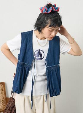 1h可退 日本直邮RED KAP × FREAK'S STORE 女士别注裙摆气球袖蝴