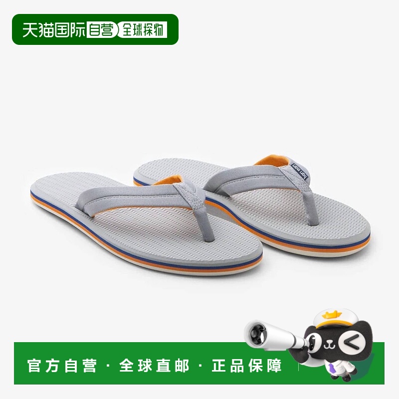 自营 hari mari浅灰色-浅灰色男式沙丘人字拖 美国奥莱直发凉鞋