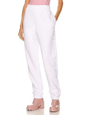 潮奢 Moncler 盟可睐 女士 Matt 黑色慢跑者裤子 8H0001480451