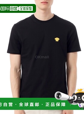 韩国直邮VERSACE 美杜莎刺绣短袖T恤 1008481 1A08489 1B000