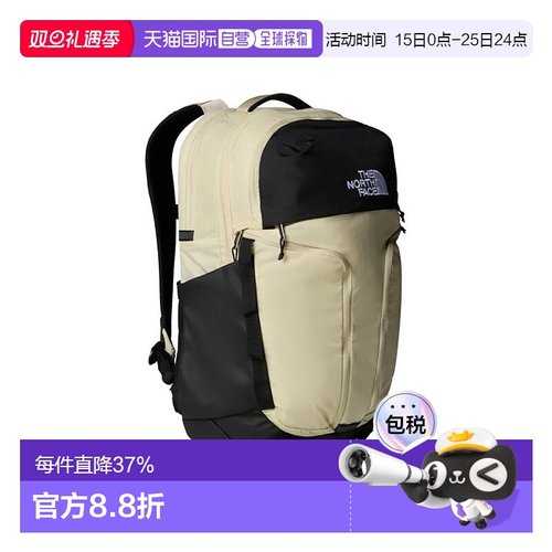 香港直邮北面THE NORTH FACE男女同款31L品牌经典印花双肩包情侣