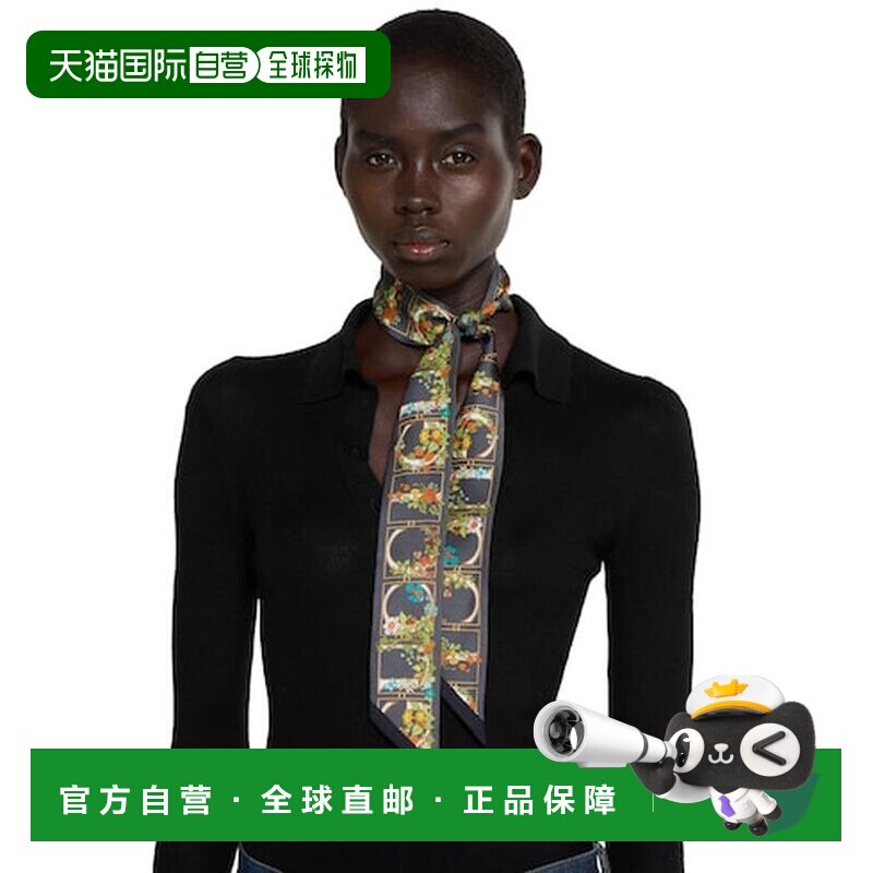 欧洲直邮GUCCI (2025) 古驰丝绸斜纹丝带印花