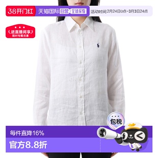 韩国直邮Polo RalphLauren拉夫劳伦女士小马标衬衫211970730001