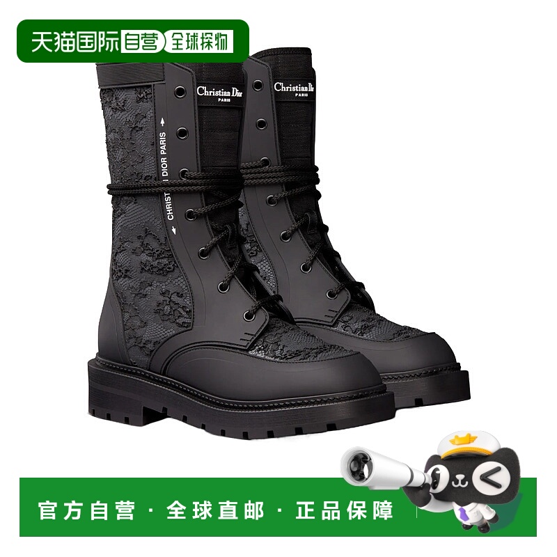 1h可退 香港直邮DIOR 女士高跟鞋 KCI848LHUS15G SS2023 黑色 徽