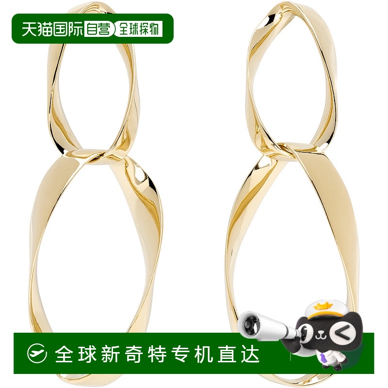 香港直邮潮奢 Isabel Marant 伊莎贝尔 玛兰 女士 金色 Long Twis
