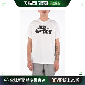 韩国直邮NIKE短袖T恤男AR5006 100Black   White