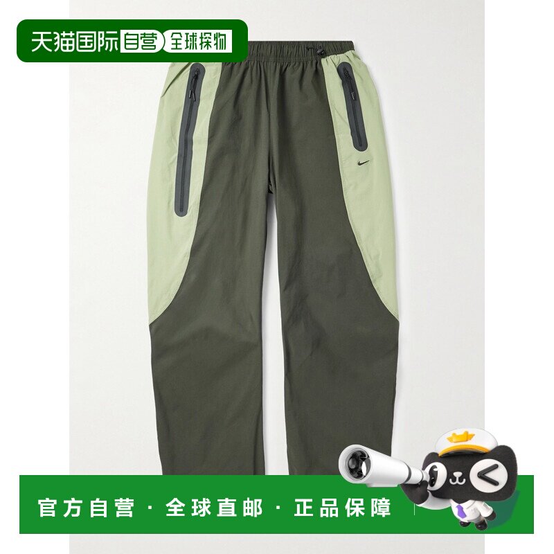 Nike 耐克 男士 高科技阔腿拼色汗速排长运动裤 I【付后1h可退】