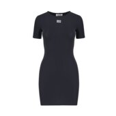 Miu midi连衣裙 MF5397122RSOOO