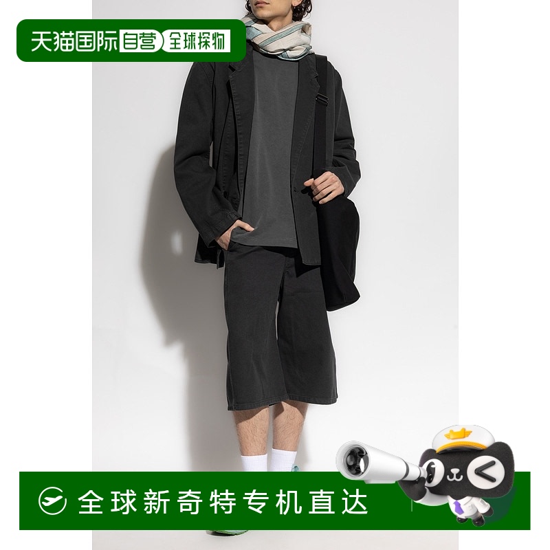 1h可退香港直邮LEMAIRE男士西服 JA1062LD1040BL714 SS2025黑