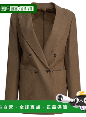 1h可退 香港直邮潮奢 MaxMara 麦斯玛拉 女士 羊绒西装外套 25210