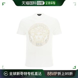 A1001 A201952 T恤白色棉质百搭A77987 香港直邮Versace范思哲男士
