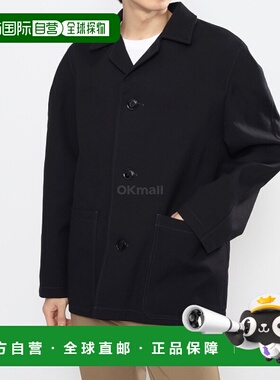 韩国直邮Lemaire夹克男女同款黑色宽松时尚舒适OW319 LF801 999