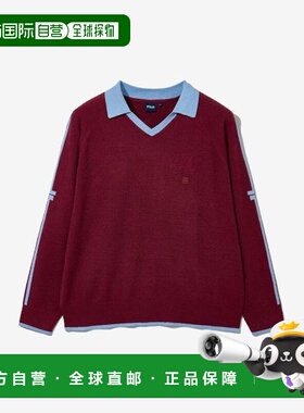 韩国直邮FILA FILA [Uni] Cara Boucle Overfit 毛衣（FS253ST01X