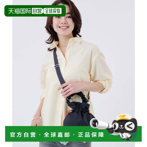 日本直邮GH DRAWSTRING XBODY 深蓝 Mandarin Code 斜挎包双肩包