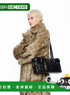 韩国直邮OSOI女士通用款女包SHOULDER BROCLE [STONE BLACK] 88099