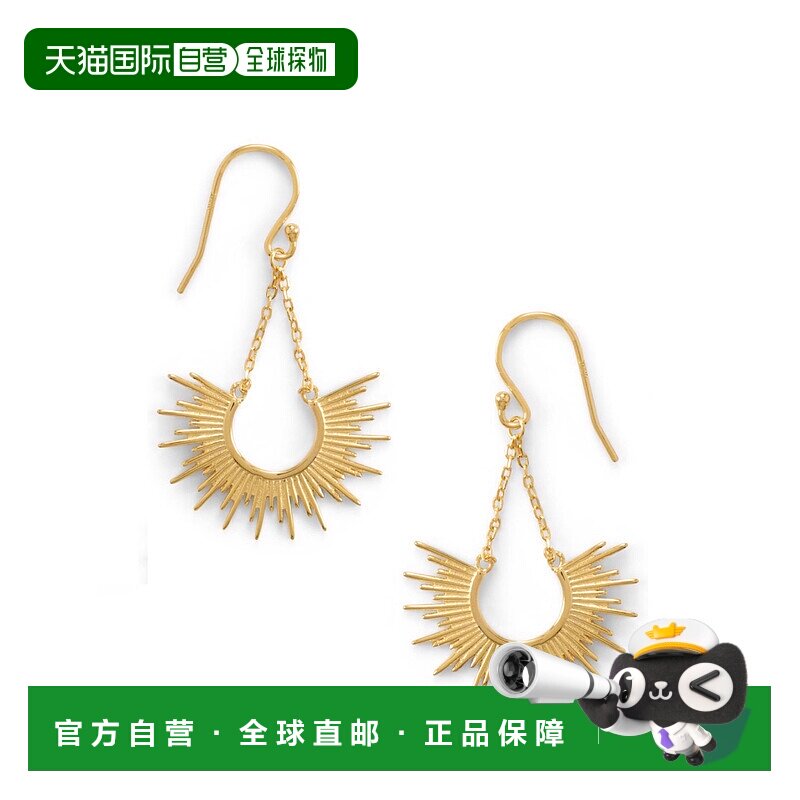 自营 liv oliver18k 金埃及艳后耳环 - 金 美国奥莱直发配饰