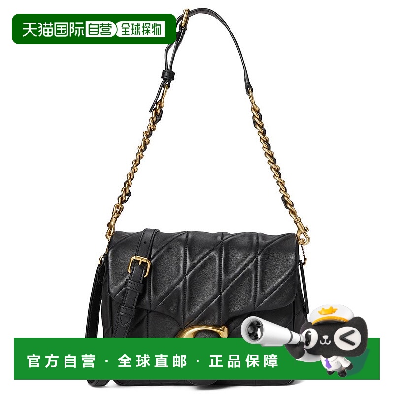 1h可退 【美国直邮】COACH Times Square Tabby 绗缝单肩包 女士