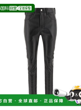 1h可退 香港直邮潮奢 Celine 思琳 男士 直筒皮裤 2G300280D