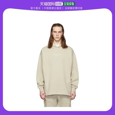 香港直邮潮奢 Essentials 男士米色 Relaxed 连帽衫