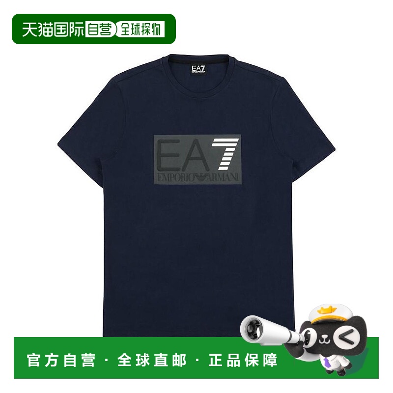 香港直邮EA7 Emporio Armani logo印花圆领T恤 3YPTM0PJ20Z