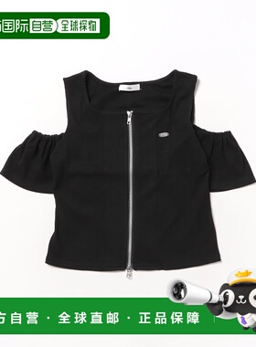 1h可退 日本直邮ALGY 儿童款露肩短袖T恤 G307965