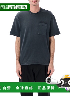 香港直邮MARNI 男士T恤 HUMU0358GXUSCY94TCN99 SS2026 黑色短袖