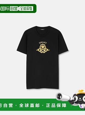 欧洲直邮VERSACE 范思哲 25秋冬 1013944-1A16704_1B000 男士 短T