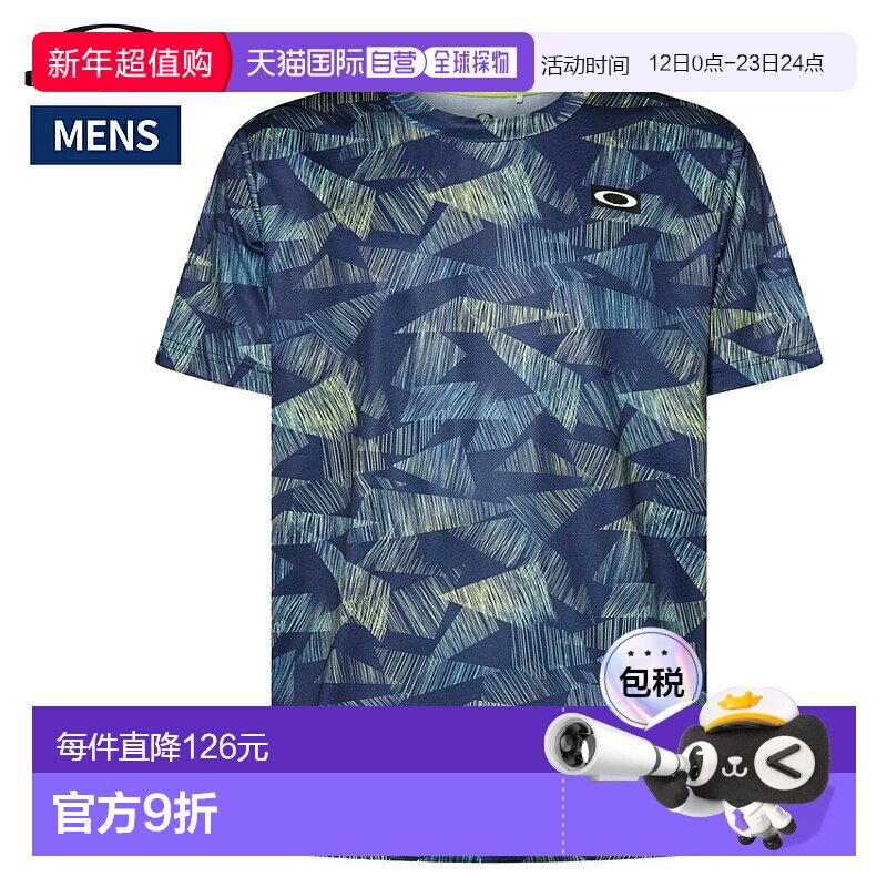 日本直邮Oakley Slant Graphic Tee（美国标准尺码 12.0）男士短