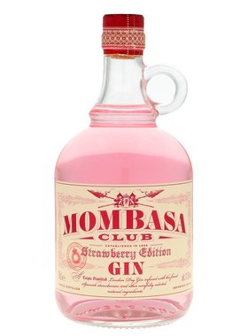 欧洲直邮mombasa蒙巴萨草莓版金酒杜松子酒700毫升37.5%进口洋酒