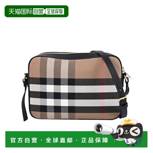 香港直邮BURBERRY 女士单肩包 81140671 SS2026 花色 拉链单肩包