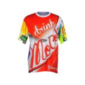 香港直邮Moschino red红色 莫斯奇诺 1h可退 男士 T恤 舒适时尚