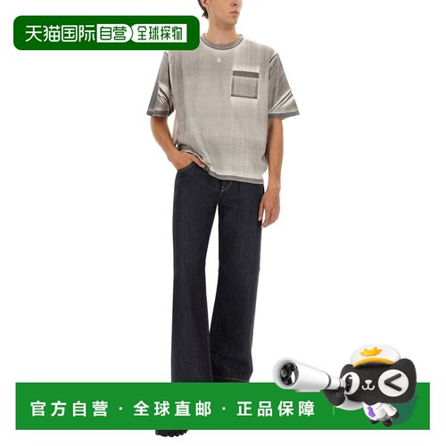 1h可退 香港直邮ALEXANDER MCQUEEN 男士T恤 822888QTAC60994 AW2