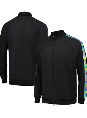 美国直邮adidas|男士黑色 Peter Saville x 曼联全拉链运动夹克