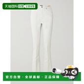 香港直邮潮奢 福特 Tom 1h可退 Ford 汤姆 女士 精饰高腰喇叭牛仔