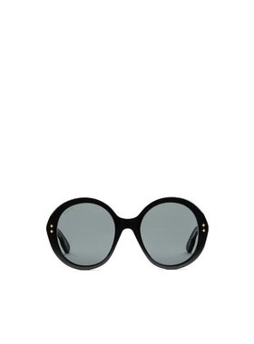 Gucci 黑色圆框太阳镜 691295J0740