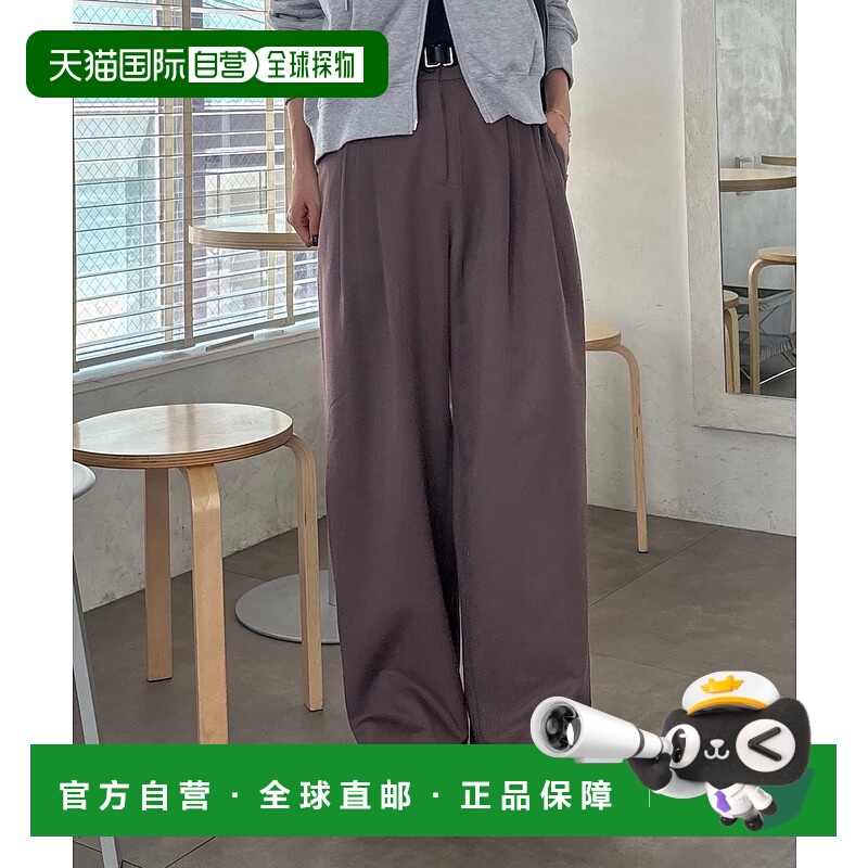 1h可退 日本直邮COLONY 2139 女士2褶宽腿裤 CWA1041302A0005