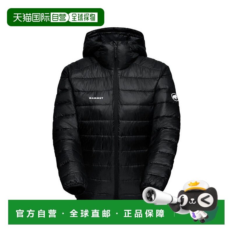 日潮跑腿MAMMUT猛犸象 Crag 保暖连帽夹克 black M1013-03420防风
