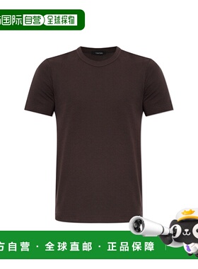 1h可退 香港直邮TOM FORD 男士T恤 T4M0810400212 CO 深棕色 Unde