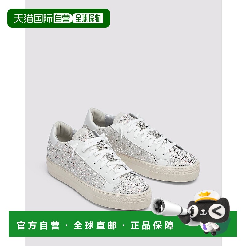 自营p448白色女式Thea多带运动鞋 美国奥莱直发