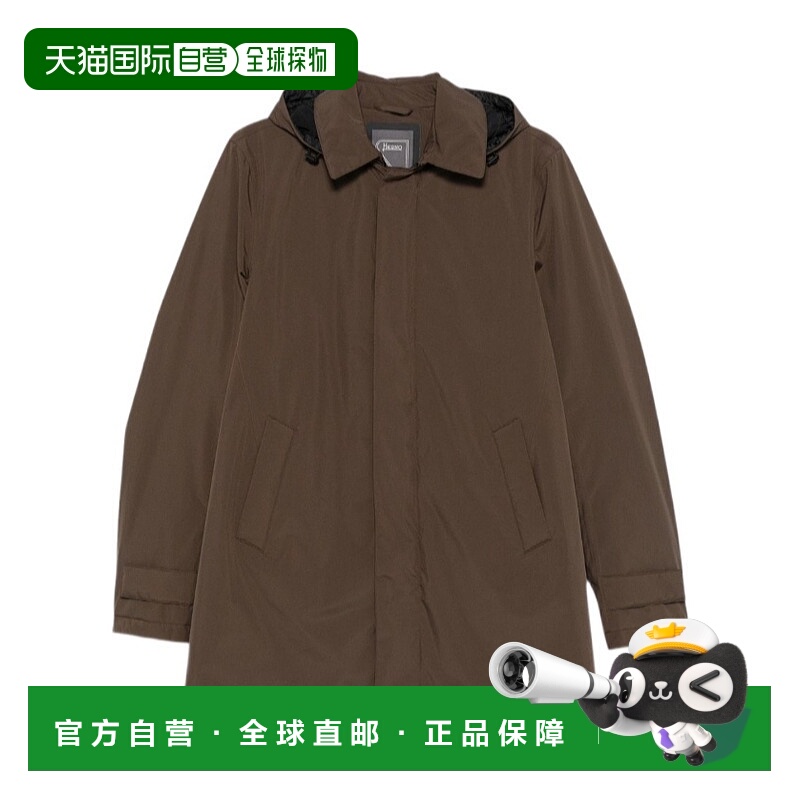 1h可退 香港直邮HERNO 男士外套 PI001242U128407400 AW2025 棕色