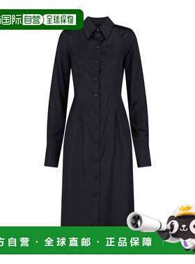 1h可退 香港直邮MARINE SERRE 女士风衣 WDR421ABK99 AW2025 黑色