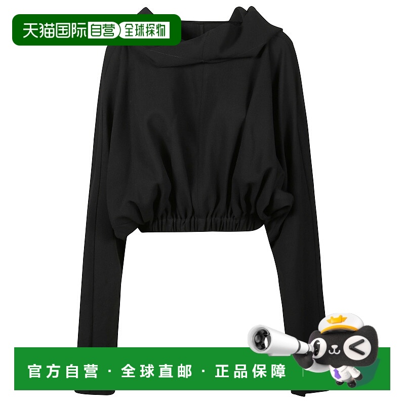 1h可退 香港直邮RICK OWENS 女士T恤 RO02E4262WA09 AW2025 黑色