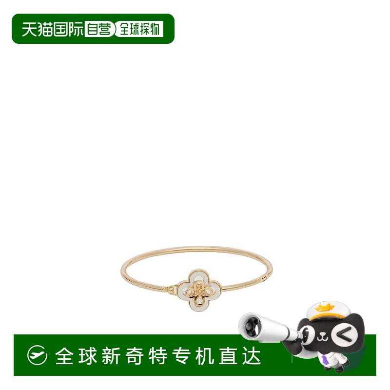 1h可退 香港直邮潮奢 Tory Burch 托里 伯奇 女士 四叶草手镯 154