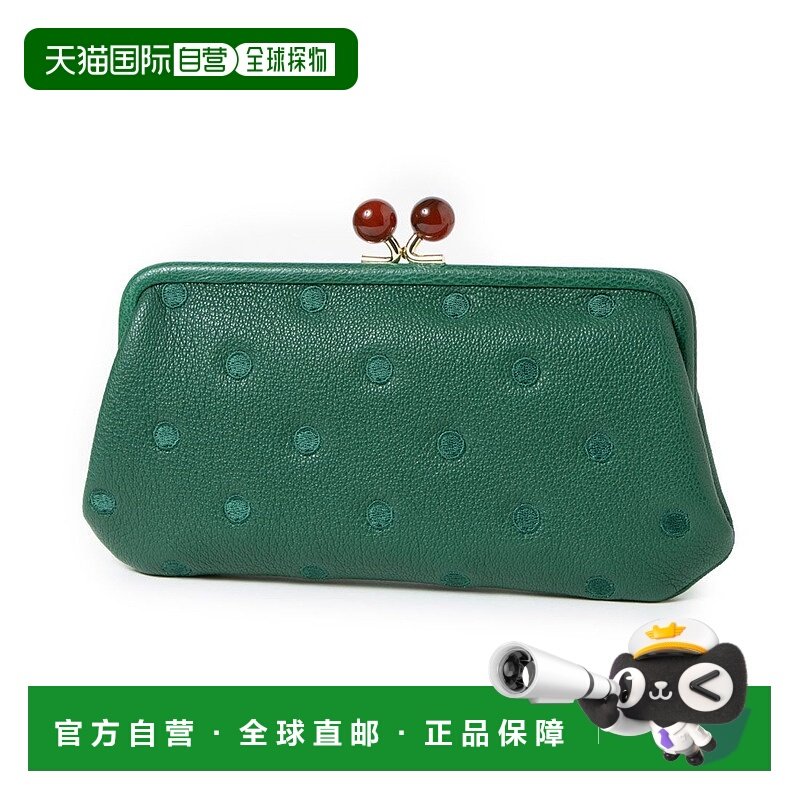 【日本直邮】perche　女士　钱包手拿包羊皮