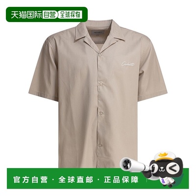 1h可退 香港直邮CARHARTT WIP 男士 標誌刺繡短袖襯衫 I0314652W1
