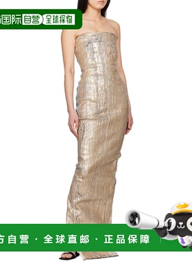 香港直邮Rick Owens 抹胸露肩性感连衣裙 RP01E7524SGMC