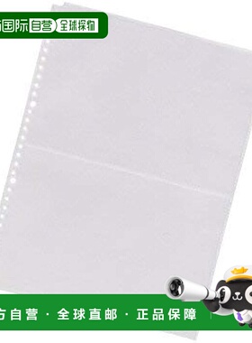 【日本直邮】LIHIT LAB 透明口袋 [4个口袋] 1套=10个 G49150